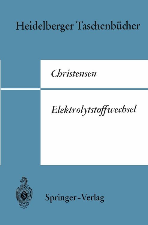 Produktbild: Elektrolytstoffwechsel