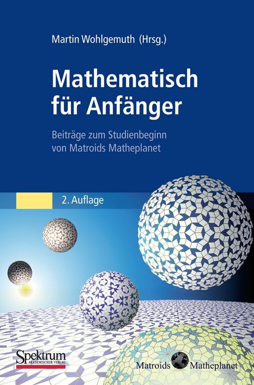 Produktbild: Mathematisch f&uuml;r Anf&auml;nger