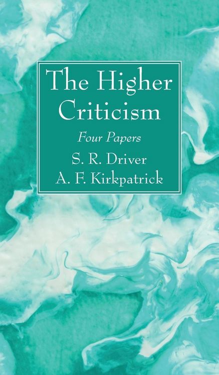 Produktbild: The Higher Criticism