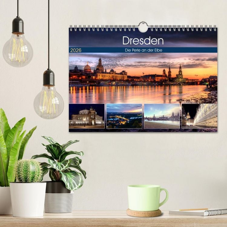 Produktbild: Dresden Die Perle an der Elbe (Wandkalender 2026 DIN A4 quer), CALVENDO Monatskalender