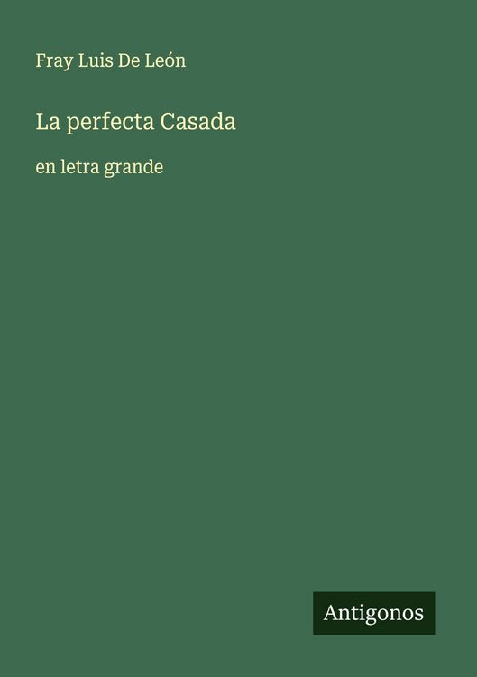 Produktbild: La perfecta Casada