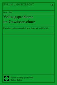 Produktbild: Vollzugsprobleme im Gew&auml;sserschutz