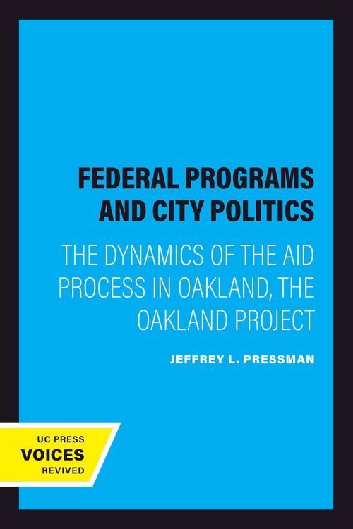 Produktbild: Federal Programs and City Politics