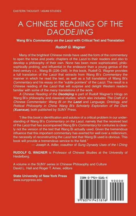 Produktbild: A Chinese Reading of the Daodejing