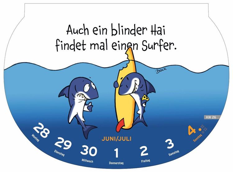 Produktbild: Dumme Spr&uuml;che Kalender 2027 - F&uuml;r Gescheite!