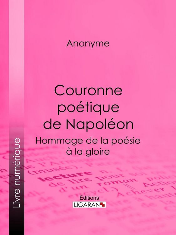 Produktbild: Couronne po&eacute;tique de Napol&eacute;on