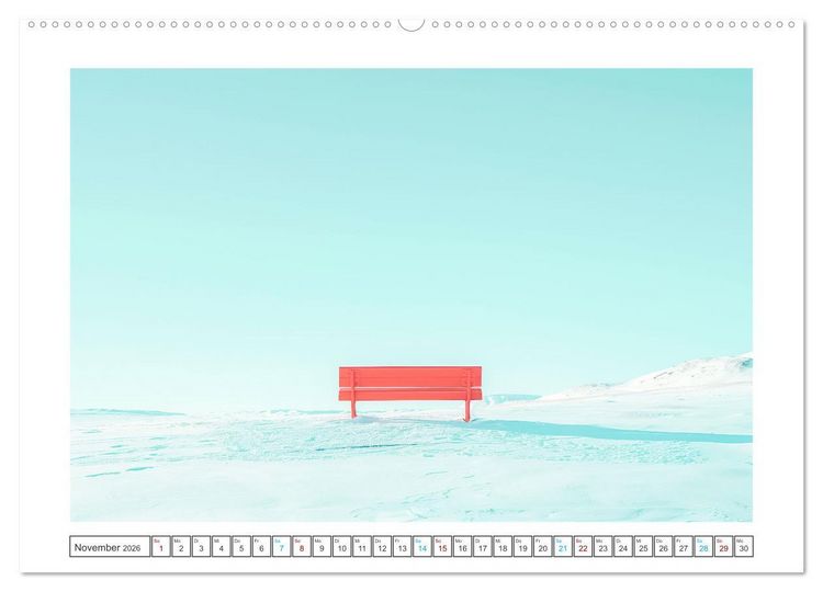 Produktbild: Verzerrte Wirklichkeiten (hochwertiger Premium Wandkalender 2026 DIN A2 quer), Kunstdruck in Hochglanz