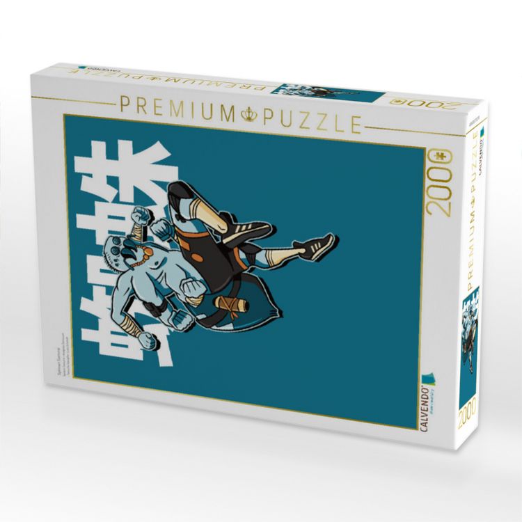 Produktbild: CALVENDO Puzzle Spinnen Samurai | 2000 Teile Lege-Gr&ouml;&szlig;e 90x67cm Foto-Puzzle f&uuml;r gl&uuml;ckliche Stunden