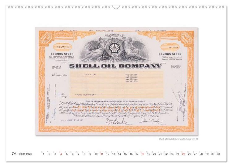 Produktbild: Aktien & Wertpapiere / CH-Version (hochwertiger Premium Wandkalender 2026 DIN A2 quer), Kunstdruck in Hochglanz