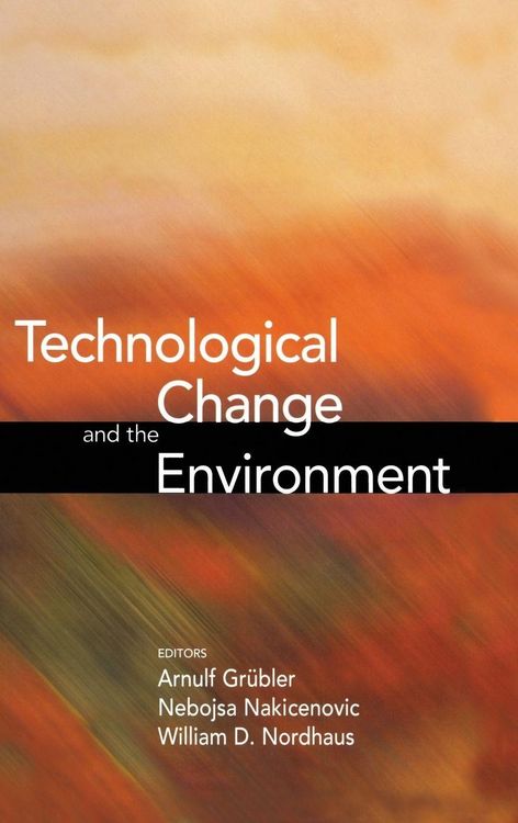 Produktbild: Technological Change and the Environment
