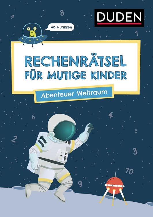 Produktbild: Rechenr&auml;tsel f&uuml;r mutige Kinder - Abenteuer Weltraum