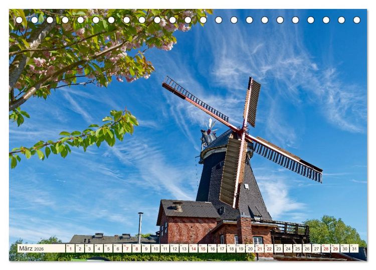 Produktbild: Hamburg: Vier- und Marschlande (Tischkalender 2026 DIN A5 quer), CALVENDO Monatskalender