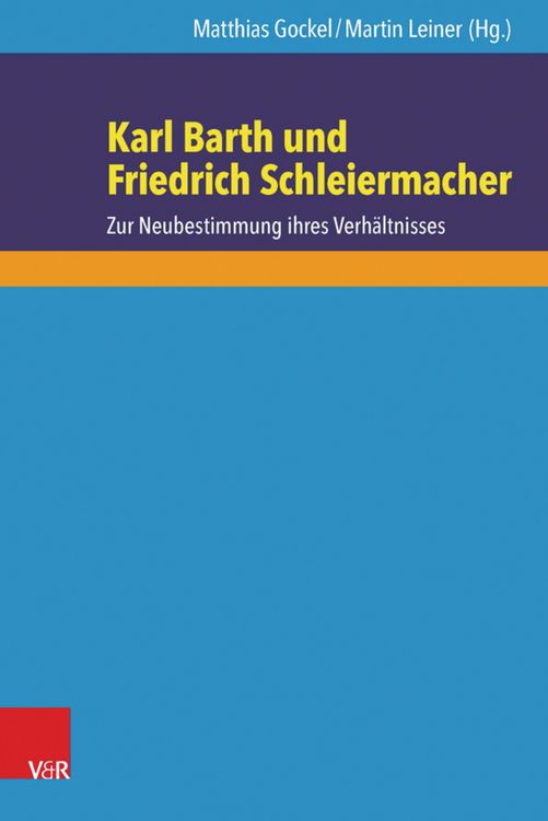 Produktbild: Karl Barth und Friedrich Schleiermacher