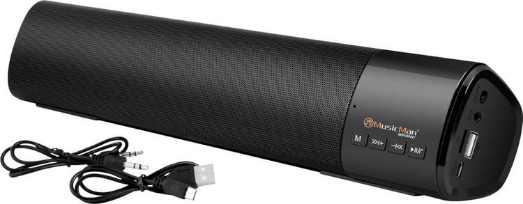 Produktbild: Music Man BT-X54 Soundbar, Mobiler Lautsprecher Schwarz Bluetooth&reg;, USB