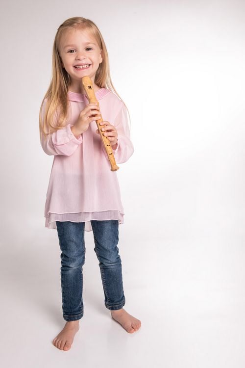 Produktbild: Boogie Bee Blockfl&ouml;te Holz Deutsch, 32 cm