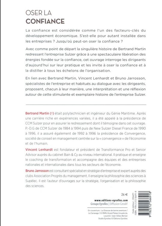 Produktbild: Oser la confiance