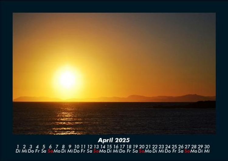 Produktbild: Meereslandschaft 2025 Fotokalender DIN A5
