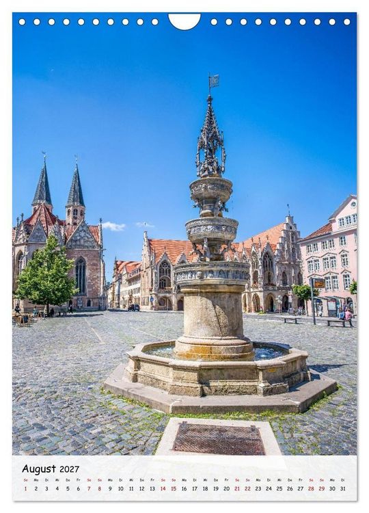 Produktbild: Braunschweig - Mittelalterliche L&ouml;wenstadt (Wandkalender 2027 DIN A4 hoch), CALVENDO Monatskalender
