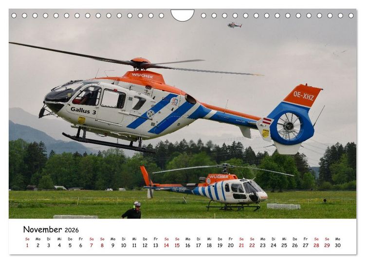 Produktbild: Wo Kraft schwebt und Pr&auml;zision fliegt (Wandkalender 2026 DIN A4 quer), CALVENDO Monatskalender