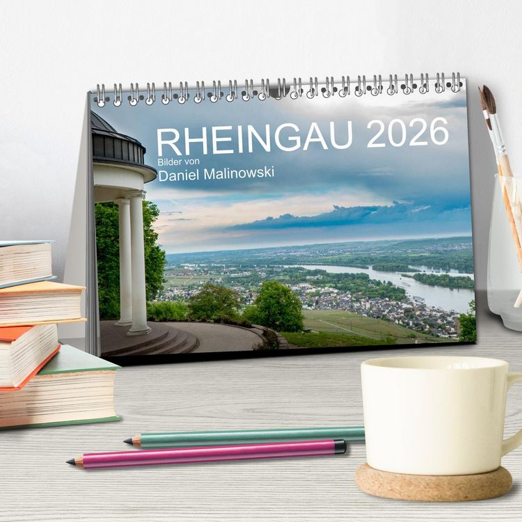 Produktbild: Rheingau 2026 (Tischkalender 2026 DIN A5 quer), CALVENDO Monatskalender
