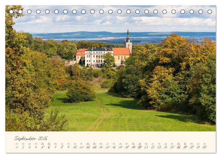 Produktbild: Weimar Die europ&auml;ische Kulturstadt (Tischkalender 2026 DIN A5 quer), CALVENDO Monatskalender