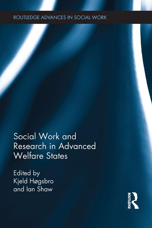 Produktbild: Social Work and Research in Advanced Welfare States