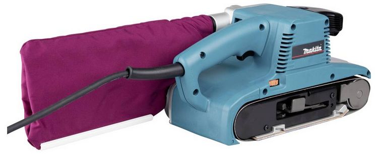 Produktbild: Makita 9404J Bandschleifer 1010W Band-Breite 100mm Band-L&auml;nge 610mm