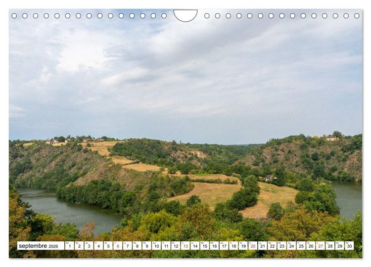 Produktbild: Entre Creuse et Berry la vall&eacute;e des peintres (Calendrier mural 2026 DIN A4 vertical), CALVENDO calendrier mensuel