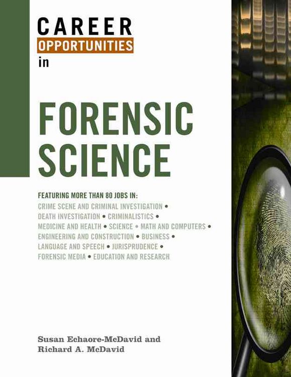 Produktbild: Career Opportunities in Forensic Science