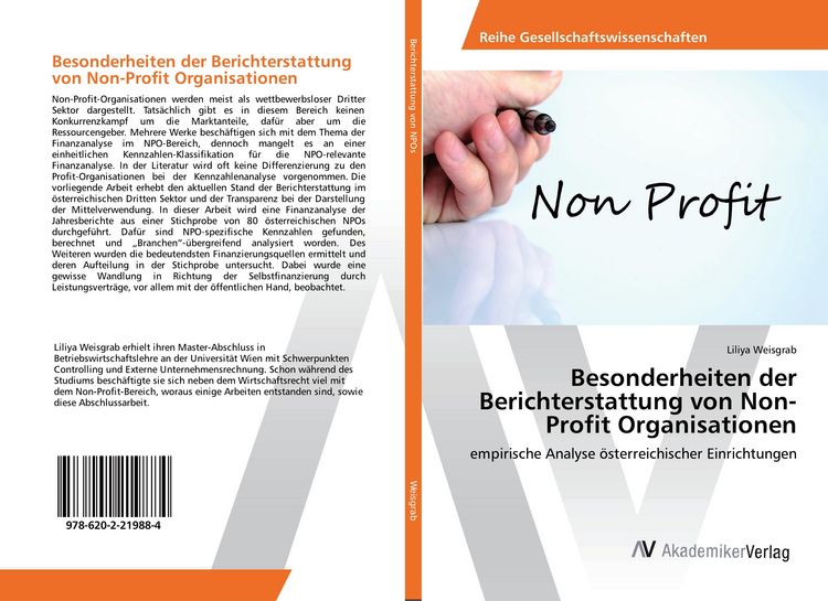 Produktbild: Besonderheiten der Berichterstattung von Non-Profit Organisationen