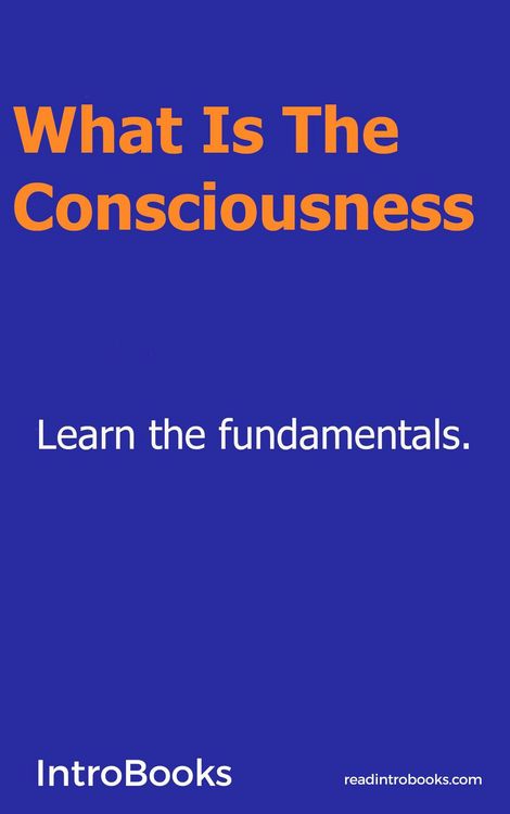 Produktbild: What is the Consciousness