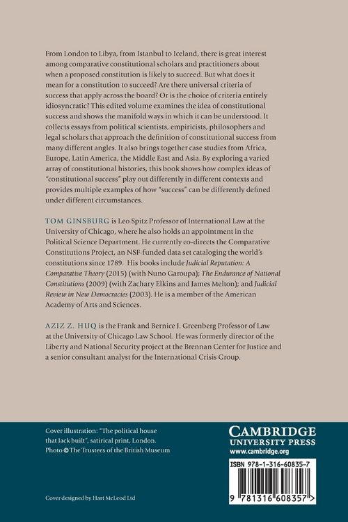 Produktbild: Assessing Constitutional Performance