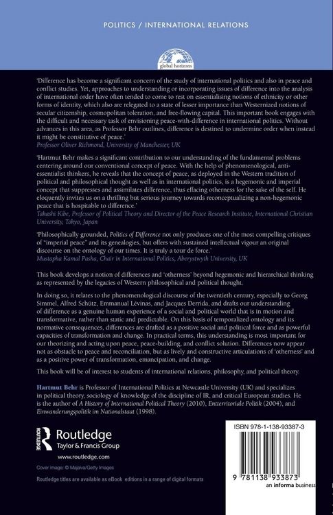 Produktbild: Politics of Difference