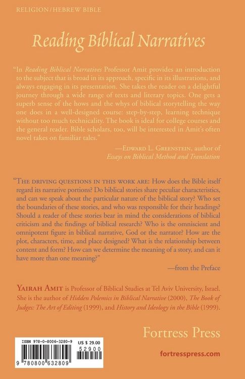 Produktbild: Reading Biblical Narratives