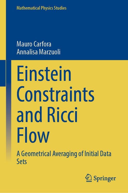 Produktbild: Einstein Constraints and Ricci Flow