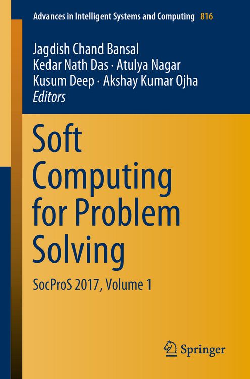 Produktbild: Soft Computing for Problem Solving