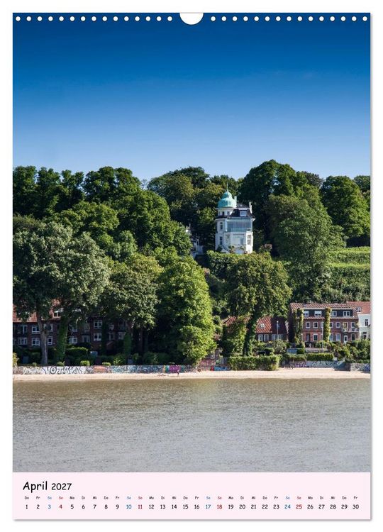 Produktbild: Hamburg &ndash; Wo eine Weltstadt auf Wasser trifft (Wandkalender 2027 DIN A3 hoch), CALVENDO Monatskalender