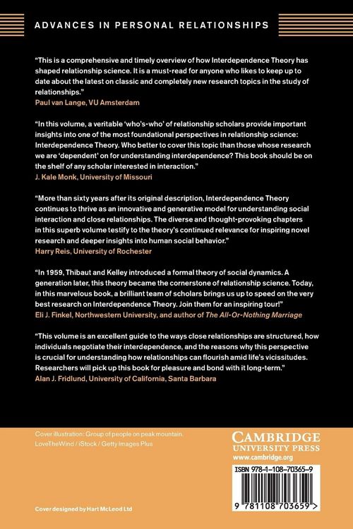 Produktbild: Interdependence, Interaction, and Close Relationships