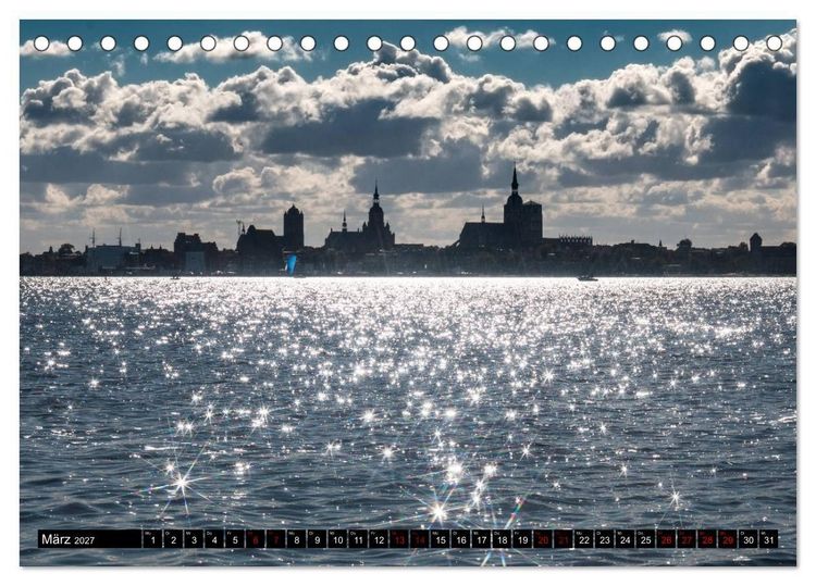 Produktbild: Vorpommern - von Altef&auml;hr bis Zinnowitz (Tischkalender 2027 DIN A5 quer), CALVENDO Monatskalender