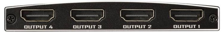 Produktbild: SpeaKa Professional SP-HDMIS-230 4 Port HDMI-Splitter Ultra HD-f&auml;hig 3840 x 2160 Pixel Schwarz