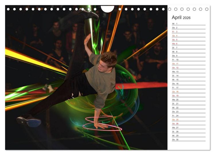 Produktbild: Break Dance B-boys & B-girls (Wandkalender 2026 DIN A4 quer), CALVENDO Monatskalender