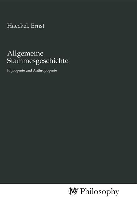 Produktbild: Allgemeine Stammesgeschichte