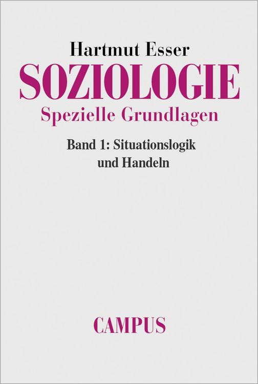 Produktbild: Soziologie. Spezielle Grundlagen 1