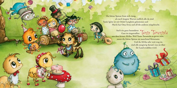 Produktbild: Die kleine Spinne Widerlich - Der Geburtstagsbesuch (Mini-Ausgabe)