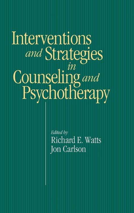 Produktbild: Intervention & Strategies in Counseling and Psychotherapy
