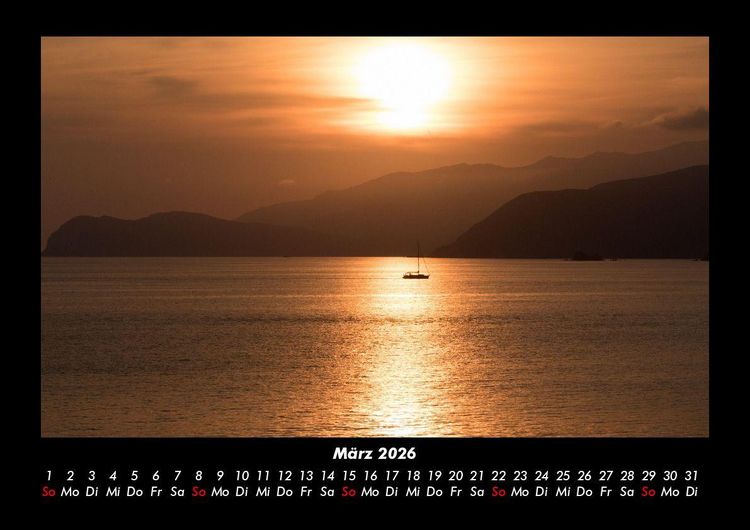 Produktbild: Sehnsucht nach Meer 2026 Fotokalender DIN A3