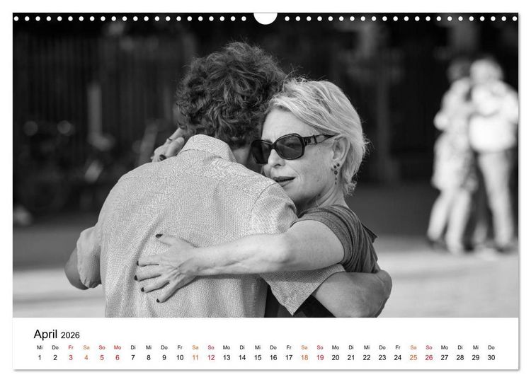 Produktbild: Tango Argentino - Paare beim Tanz auf &ouml;ffentlichen Pl&auml;tzen (Wandkalender 2026 DIN A3 quer), CALVENDO Monatskalender