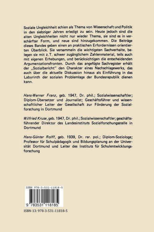 Produktbild: Neue alte Ungleichheiten