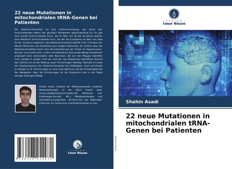 Produktbild: 22 neue Mutationen in mitochondrialen tRNA-Genen bei Patienten