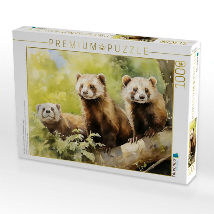 Produktbild: CALVENDO Puzzle Ein Motiv aus dem Kalender "Zw&ouml;lf Monate im Wald" | 1000 Teile Lege-Gr&ouml;&szlig;e 64x48cm Foto-Puzzle f&uuml;r gl&uuml;ckliche Stunden